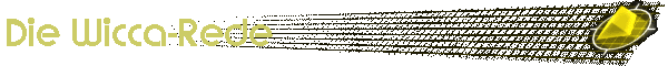 Die Wicca-Rede