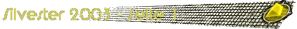 Silvester 2003 - Seite 1